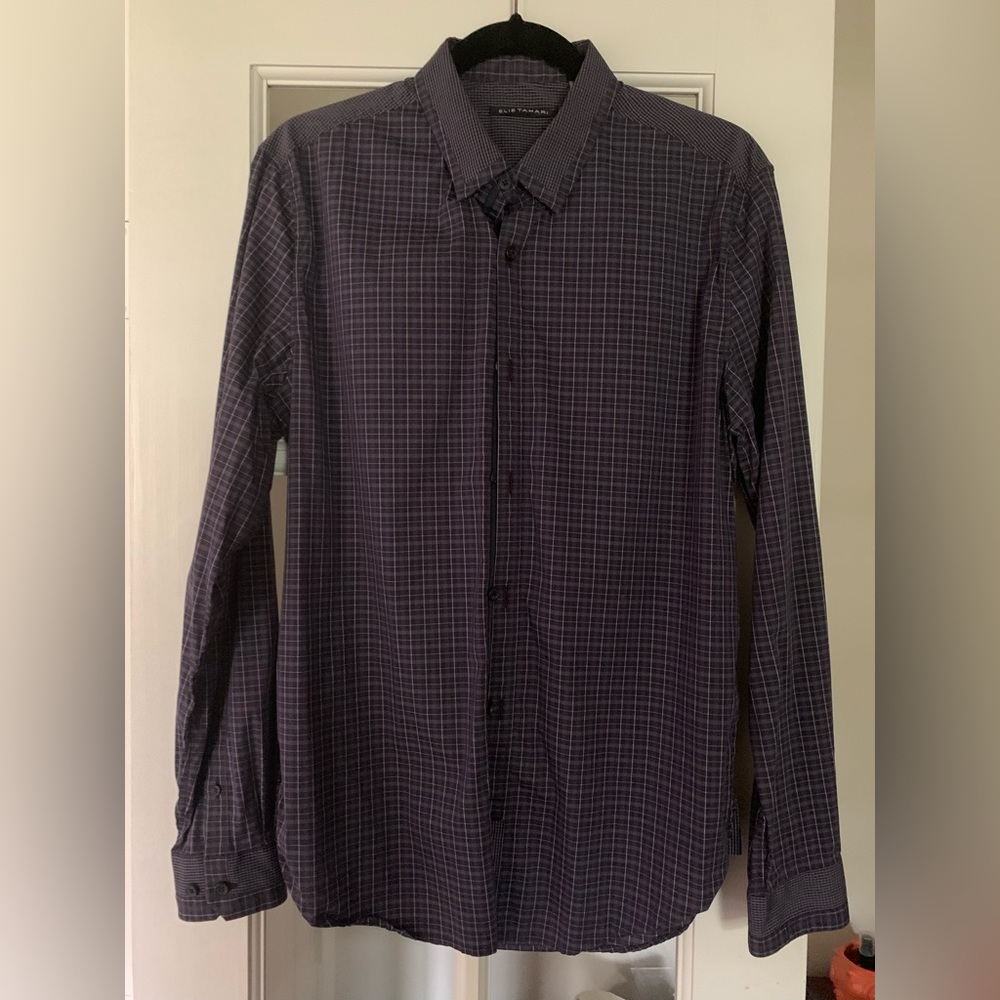 Detailed Men’s Elie Tahari dress shirt, small, “jordan” style